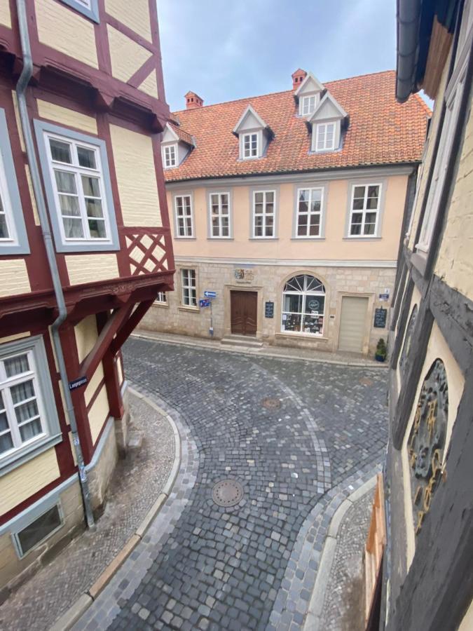 Ferienwohnung Helene Im Einzeldenkmal - Lange Gasse 29 Quedlinburg Exterior photo